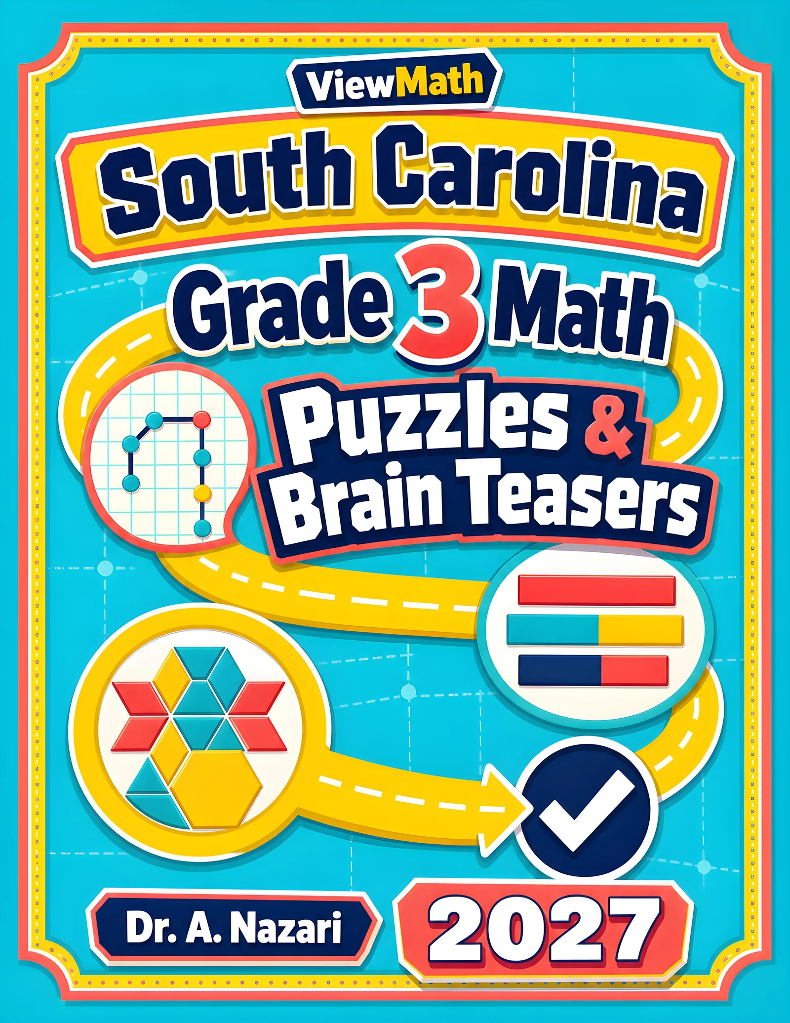 South Carolina SC READY Grade 3 Math Puzzles and Brain Teasers
