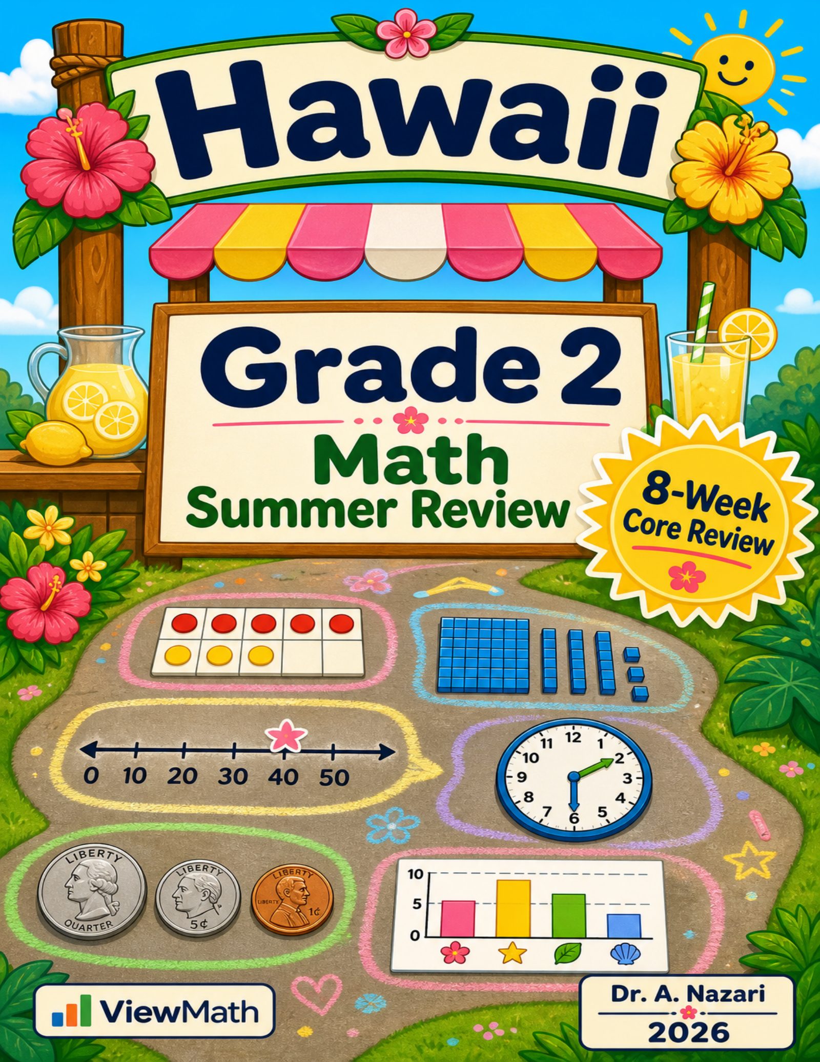 Hawaii Grade 2 Math Summer Review