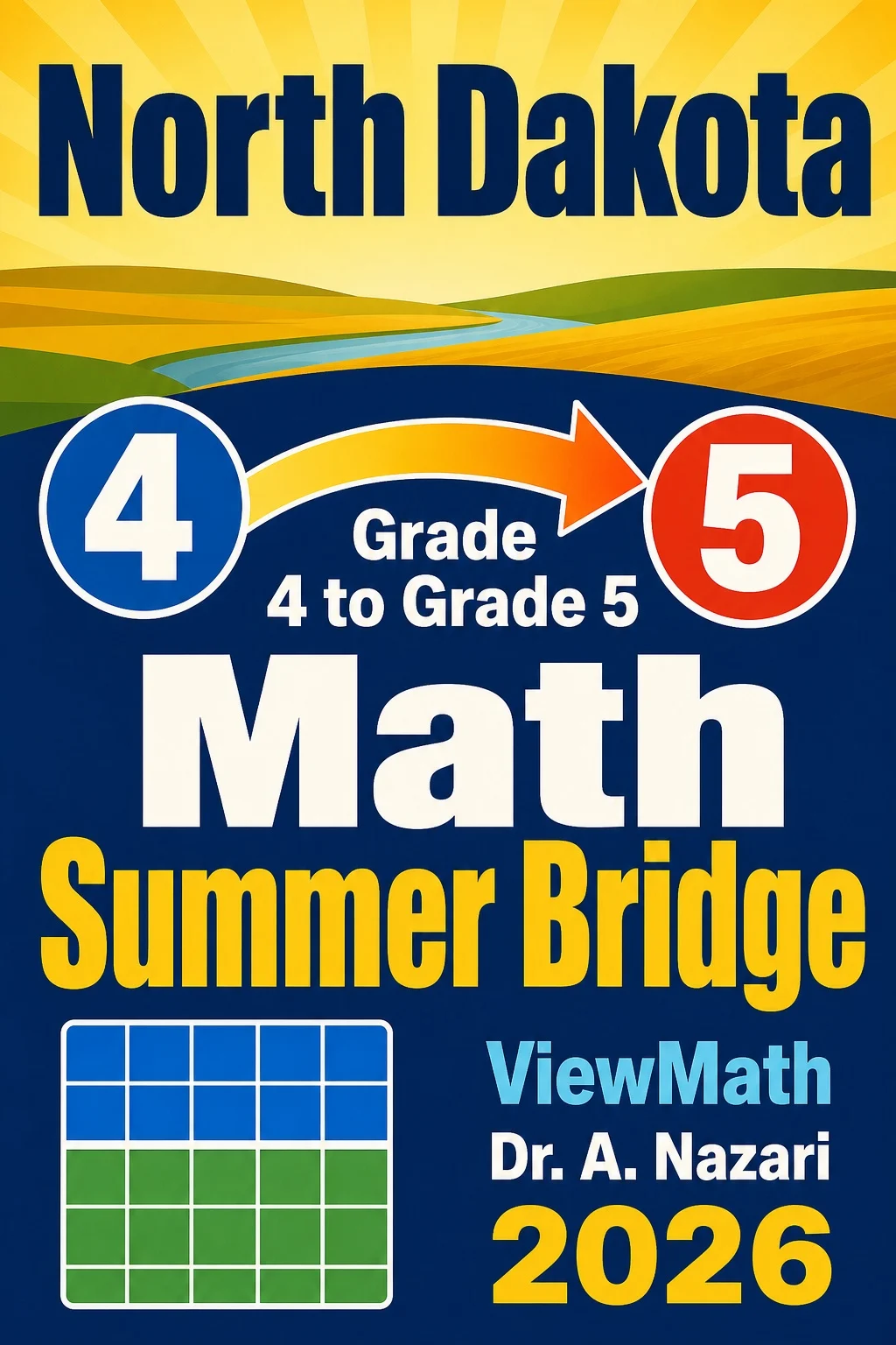 North Dakota NDSA Grade 4 Math Summer Bridge