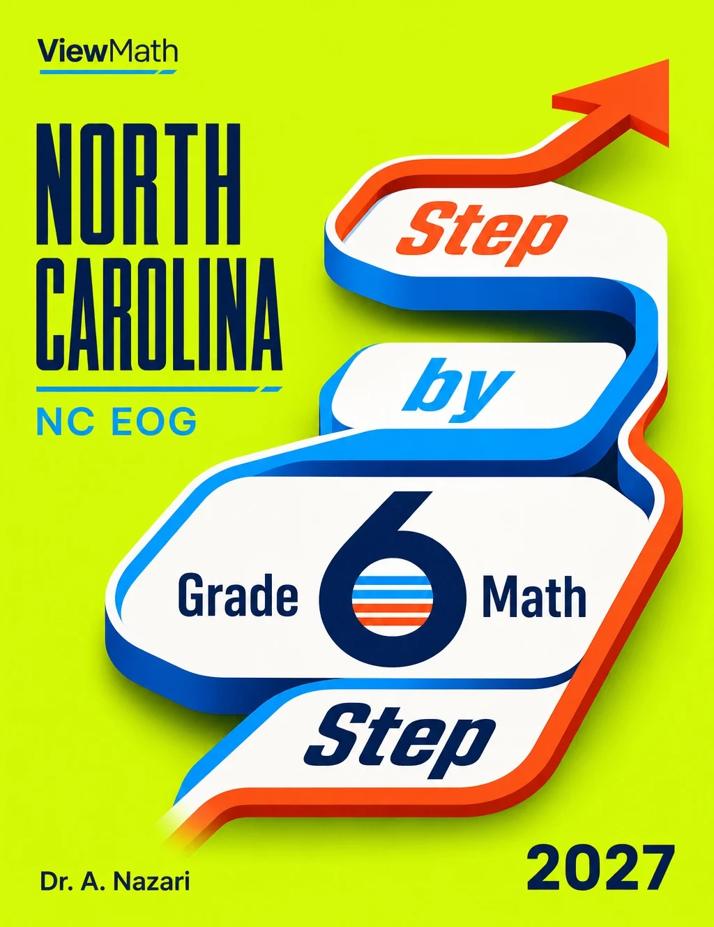 North Carolina NC EOG Grade 6 Math Step by Step