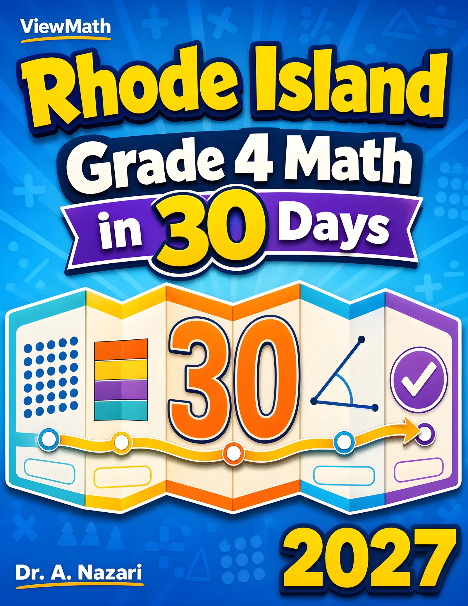 Rhode Island RICAS Grade 4 Math in 30 Days