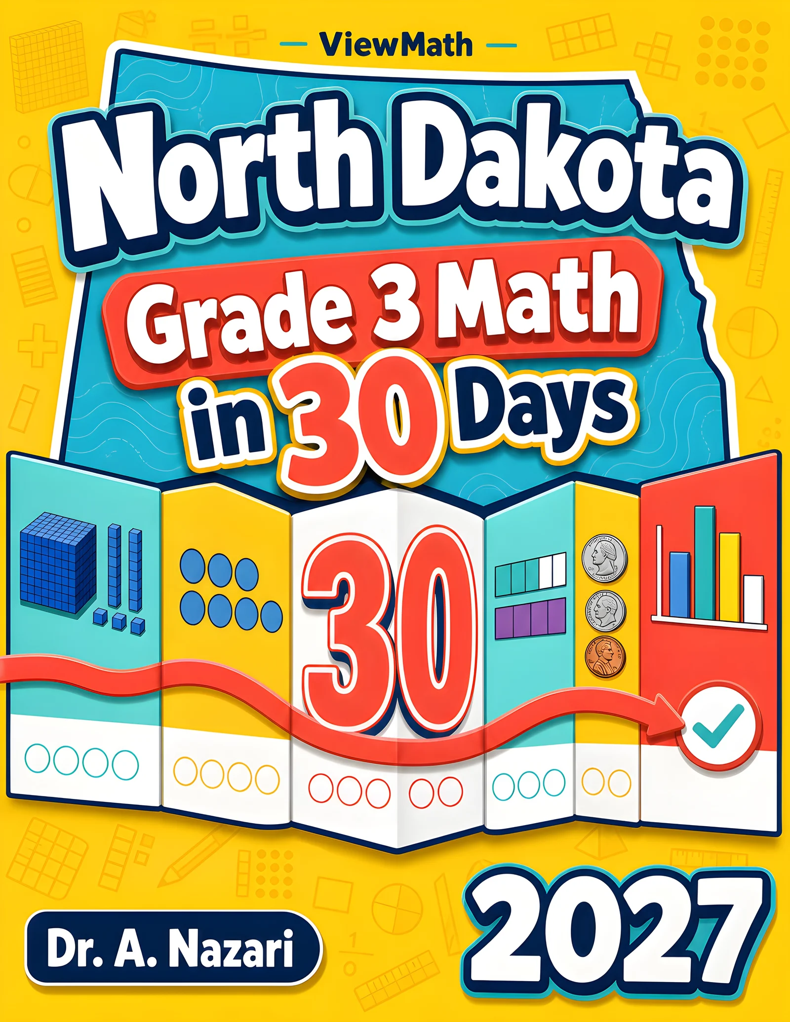North Dakota NDSA Grade 3 Math in 30 Days