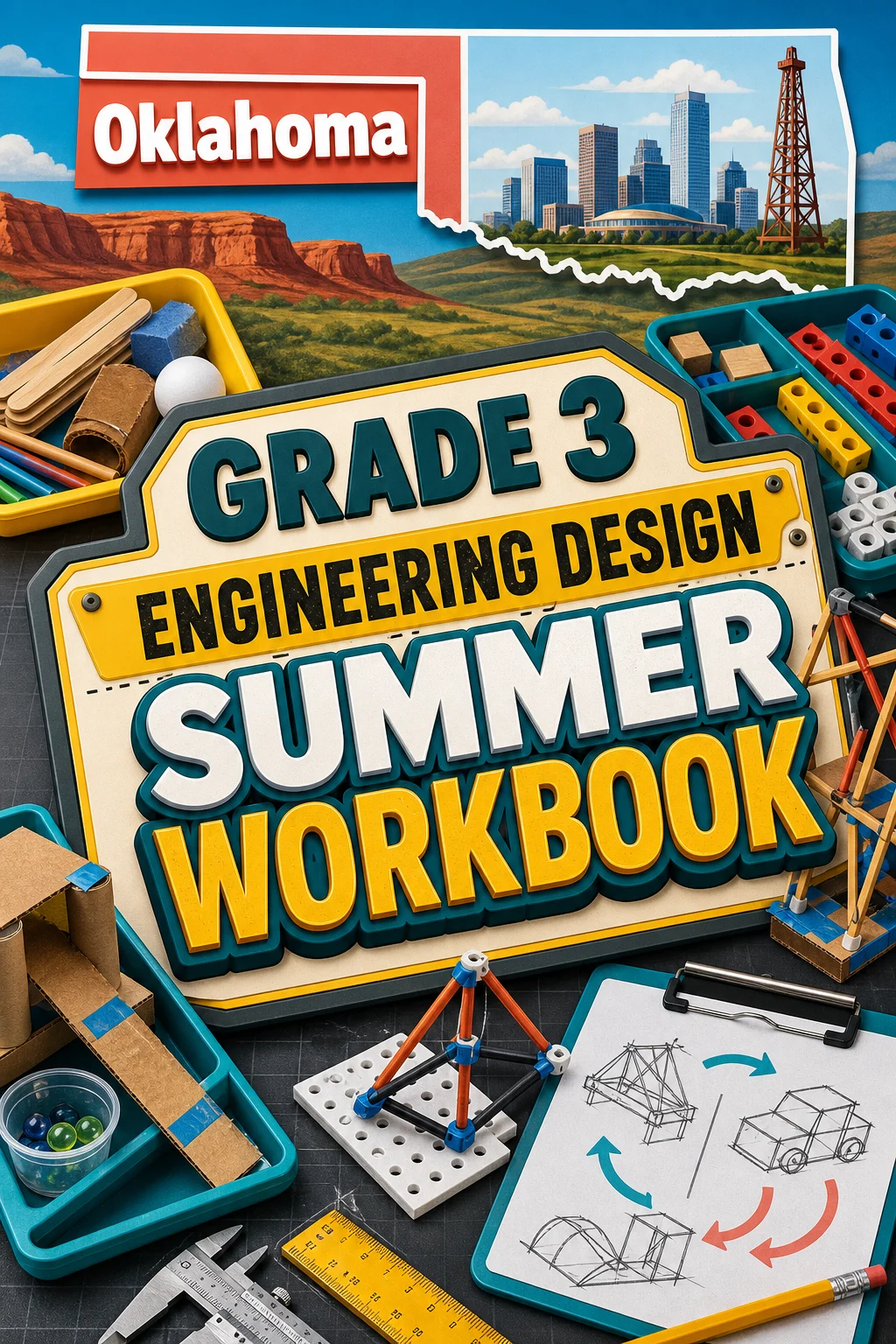 Oklahoma Grade 3 Engineering Design Summer Workbook