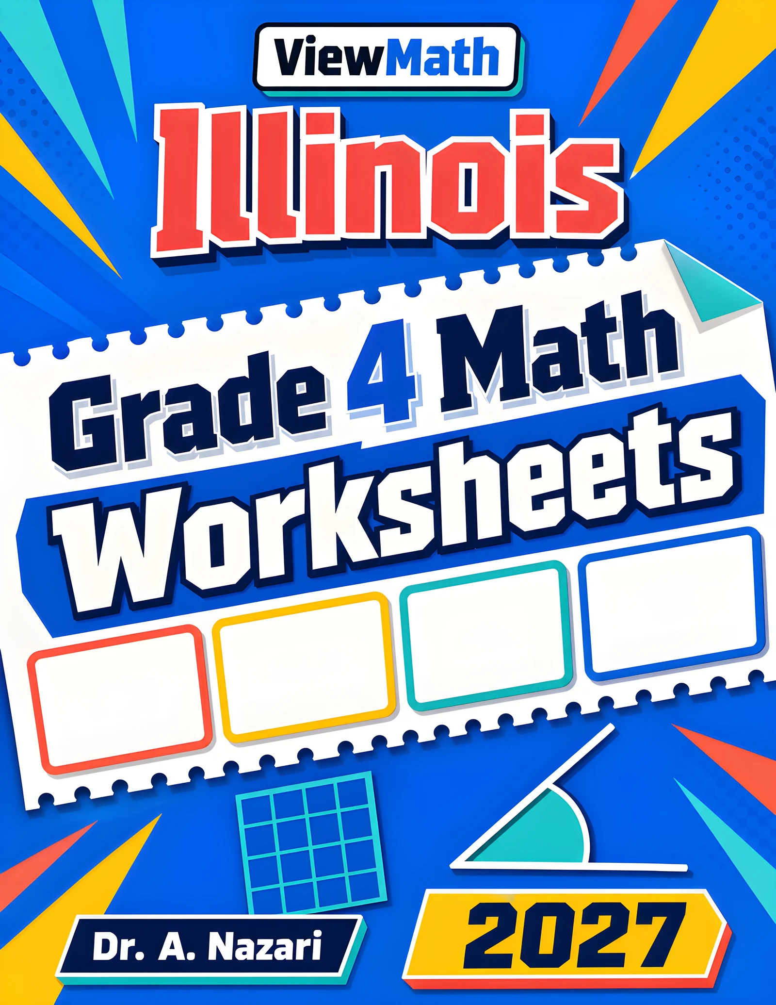 Illinois IAR Grade 4 Math Worksheets