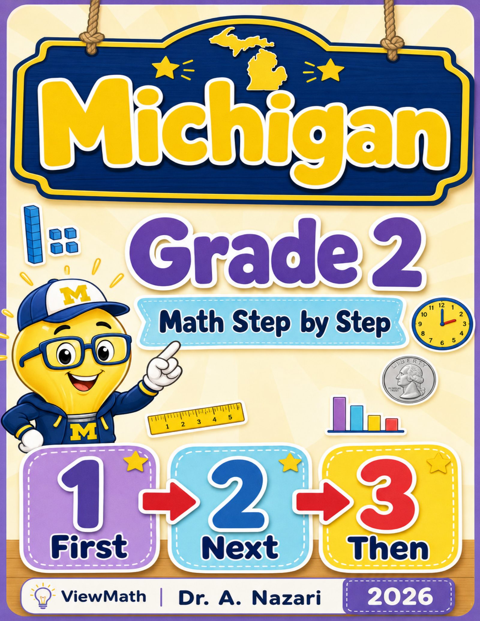 Michigan Grade 2 Math Step by Step