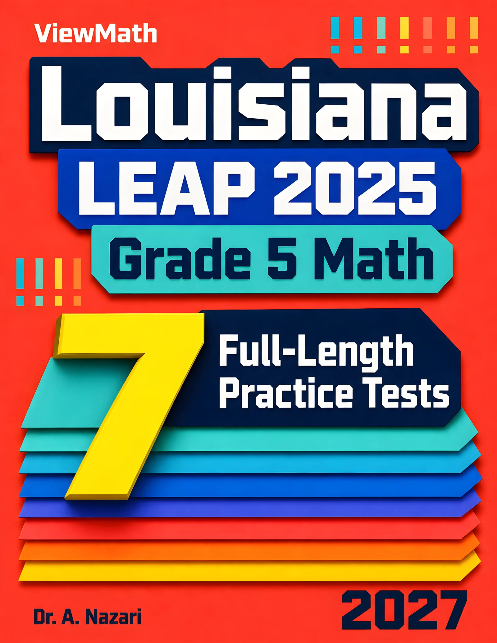 7 Louisiana LEAP 2025 Grade 5 Math Practice Tests