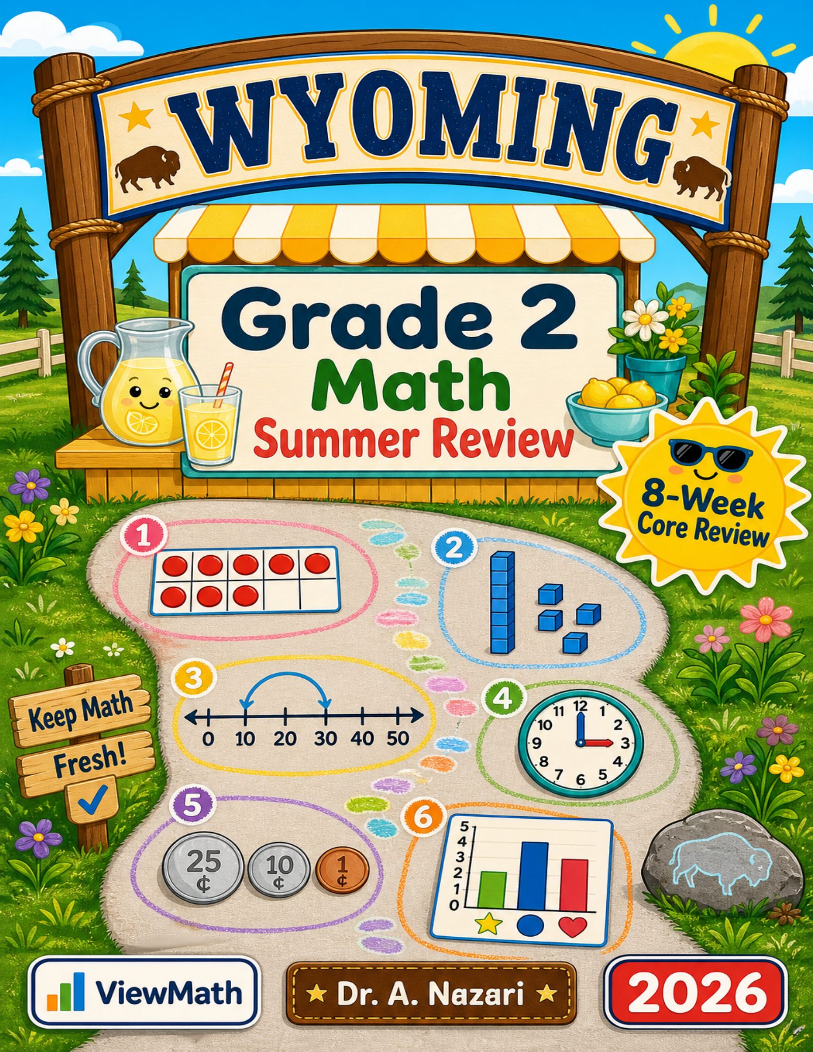 Wyoming Grade 2 Math Summer Review