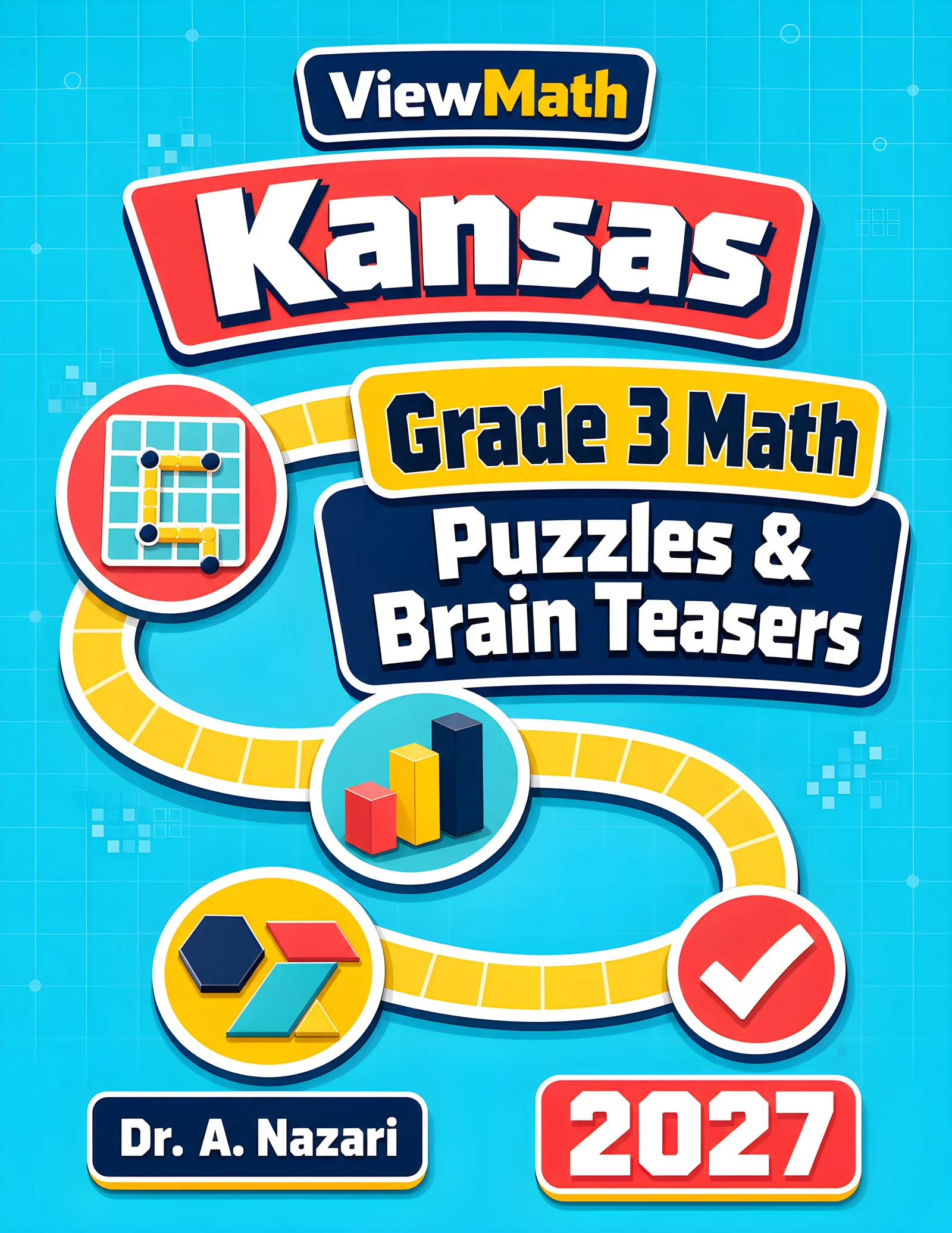 Kansas KAP Grade 3 Math Puzzles and Brain Teasers