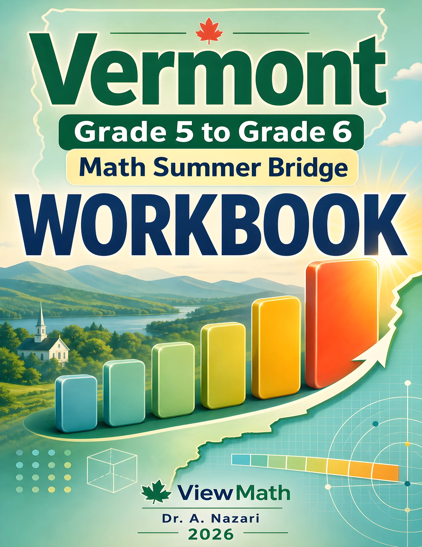 Vermont SBAC Grade 5 Math Summer Bridge Workbook