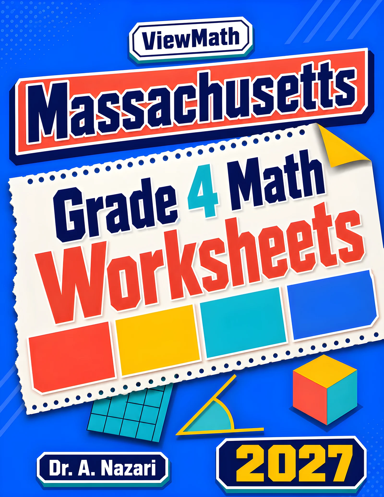 Massachusetts MCAS Grade 4 Math Worksheets