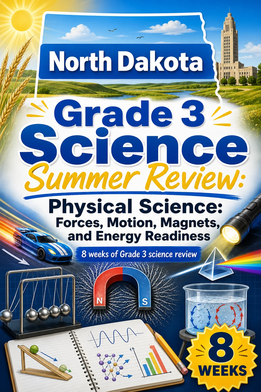 North Dakota Grade 3 Physical Science Summer Review