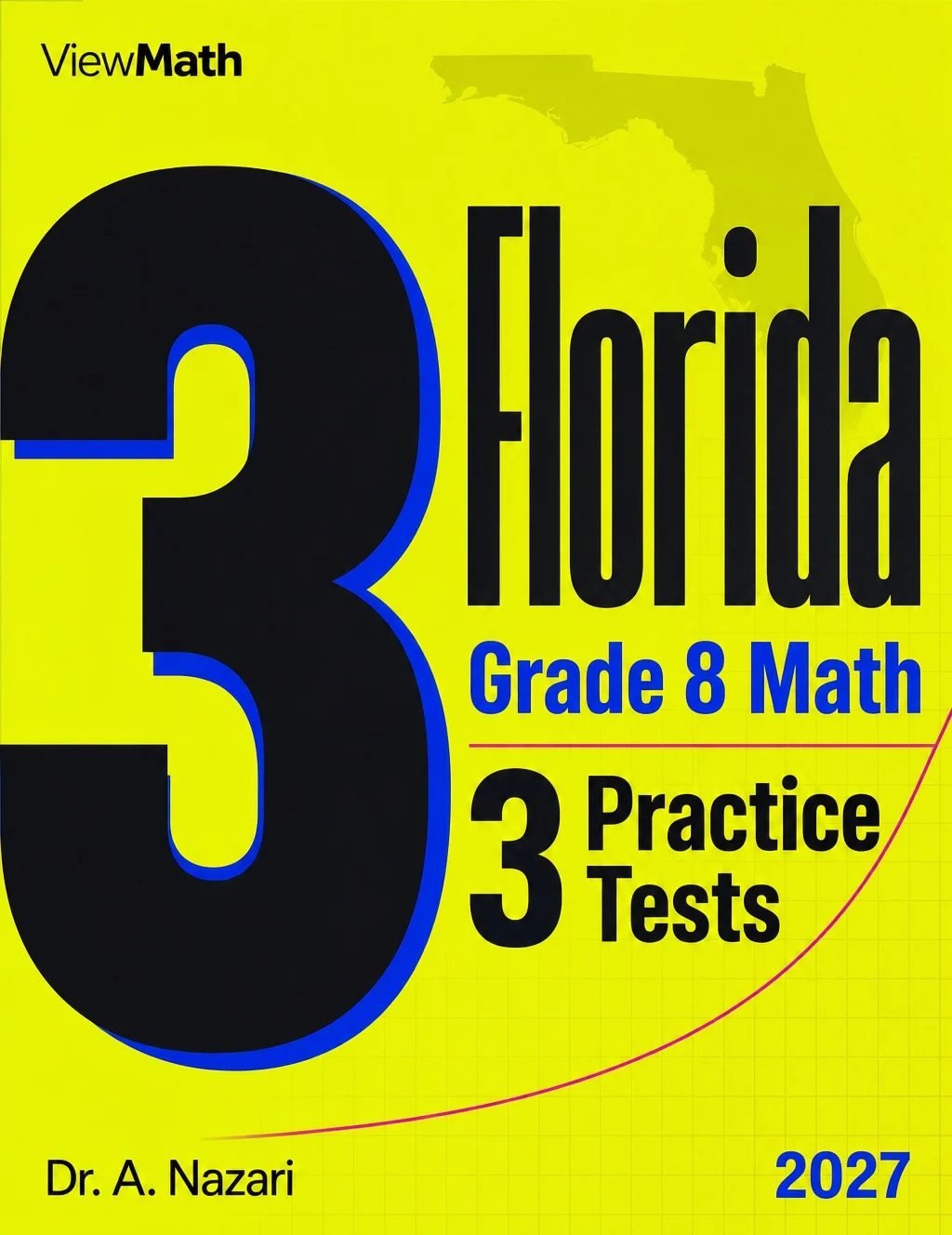 Florida FAST Grade 8 Math Practice Tests Bundle: 25 Unique Full-Length Tests