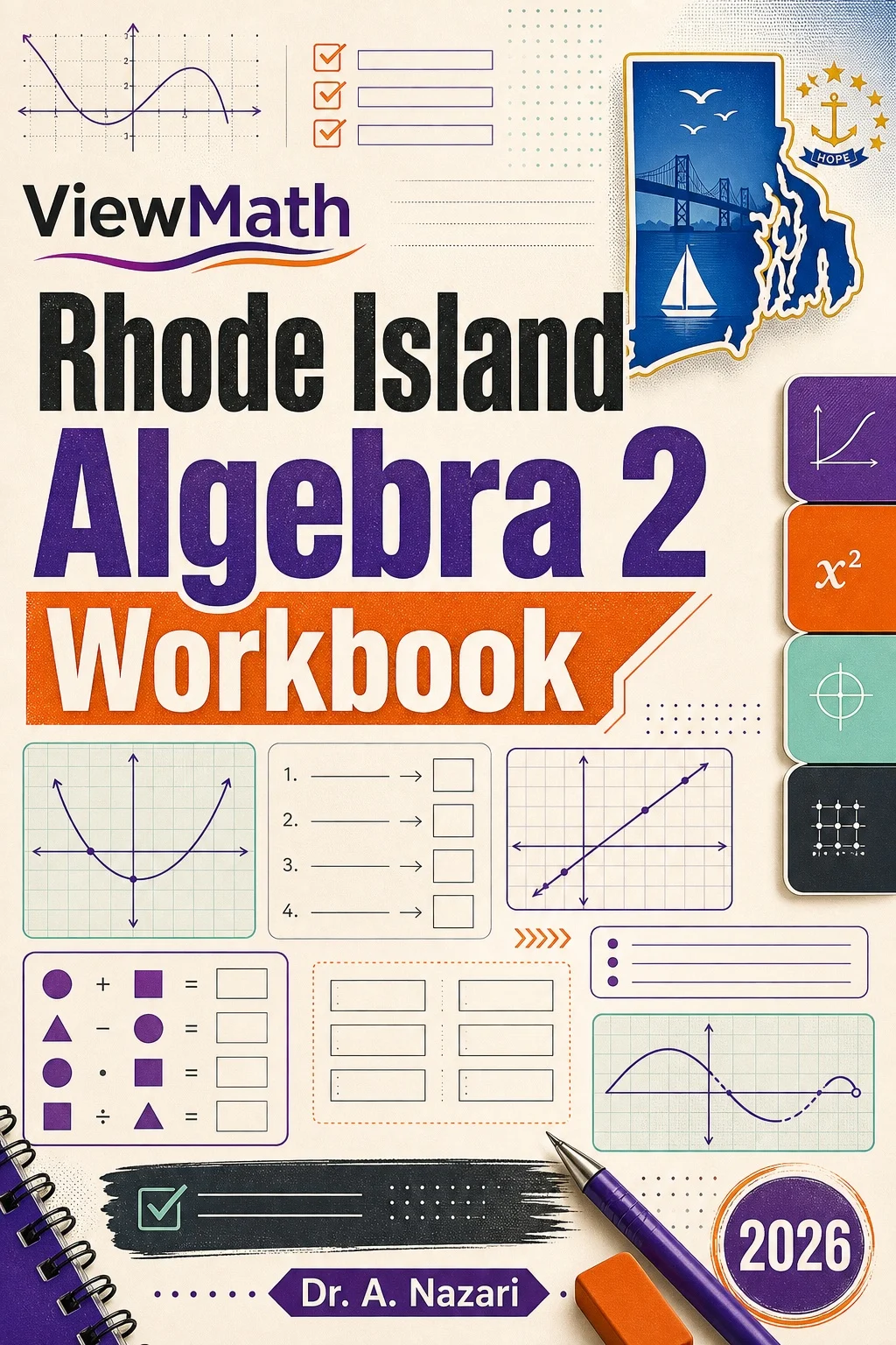 Rhode Island Algebra 2 Workbook