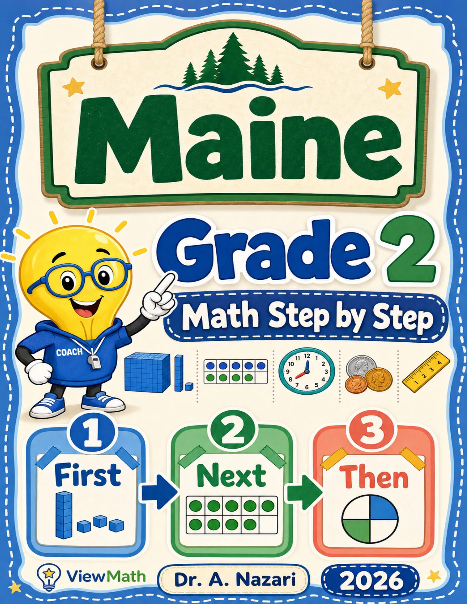 Maine Grade 2 Math Step by Step
