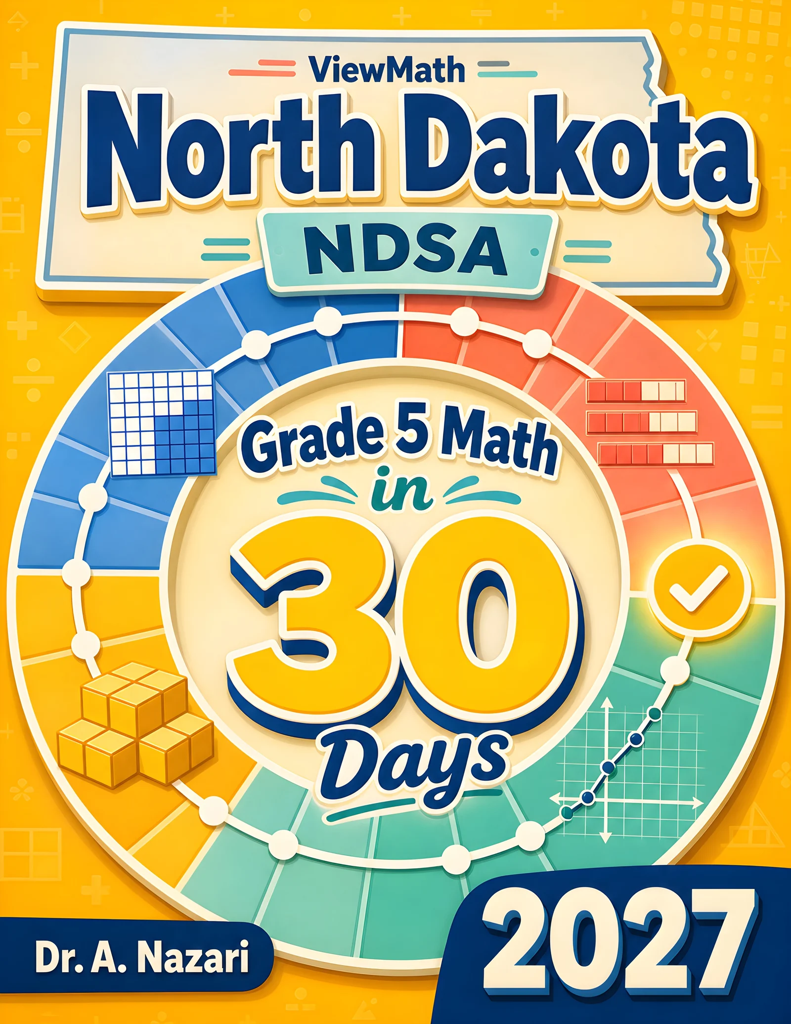 North Dakota NDSA Grade 5 Math in 30 Days