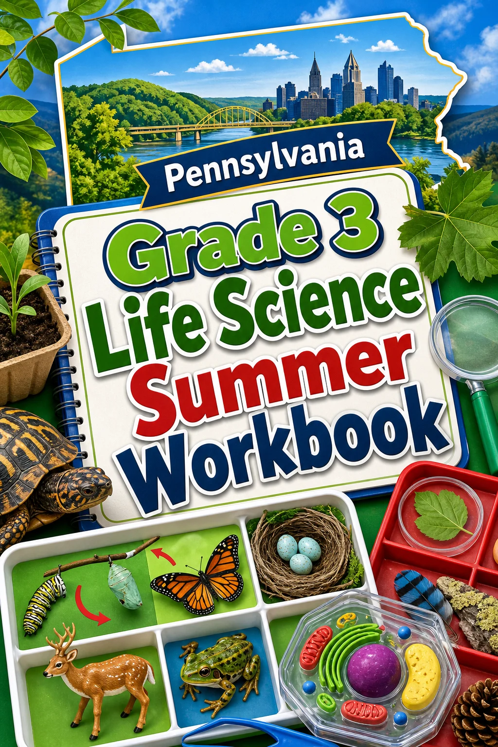 Pennsylvania Grade 3 Life Science Summer Workbook