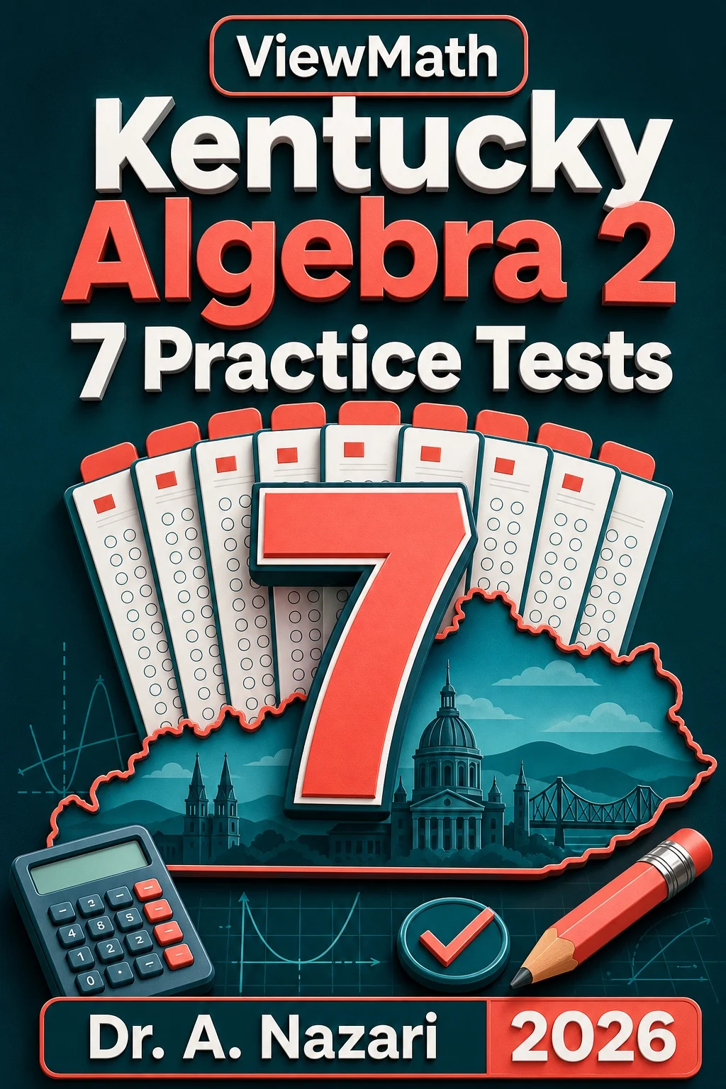 7 Full-Length Kentucky Algebra 2 Practice Tests