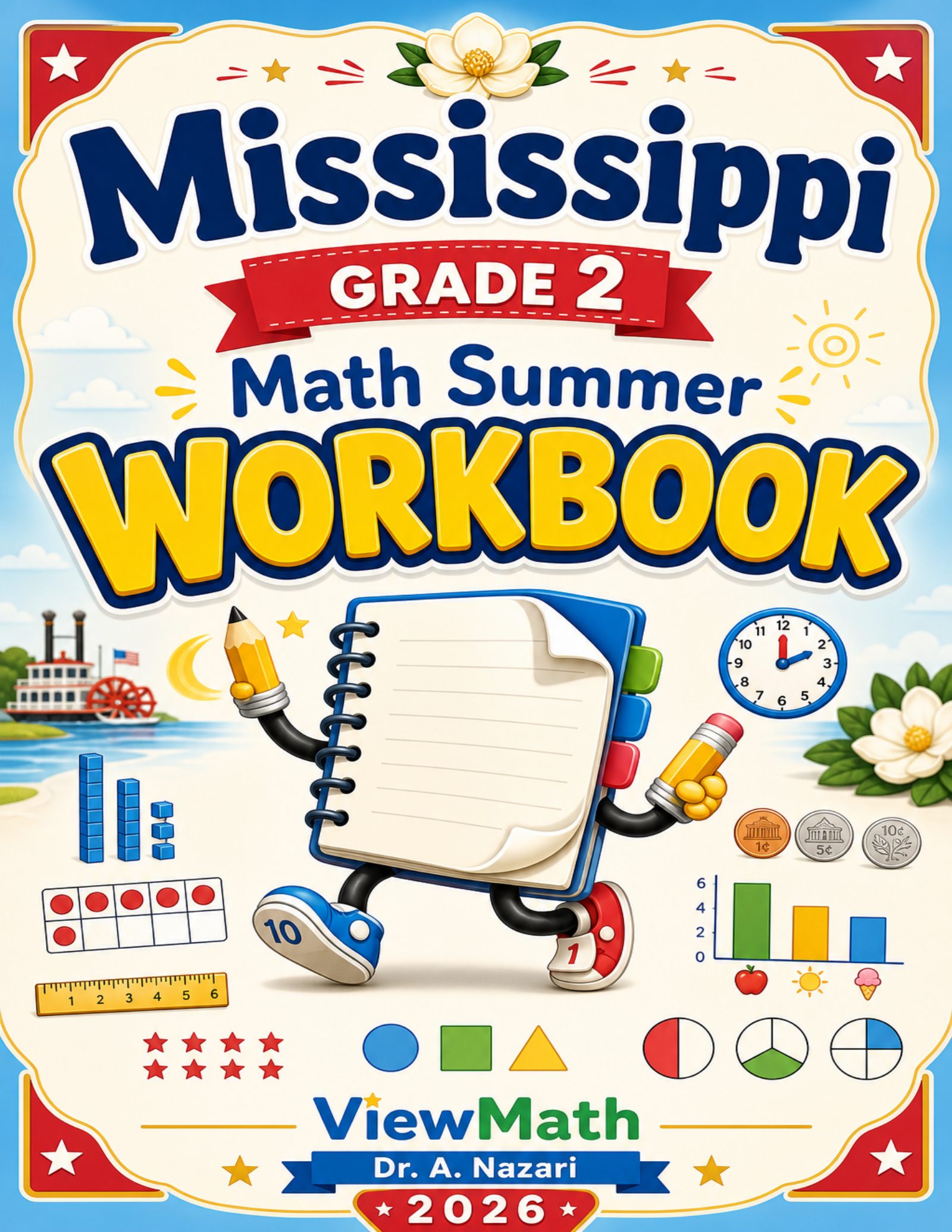 Mississippi Grade 2 Math Summer Workbook
