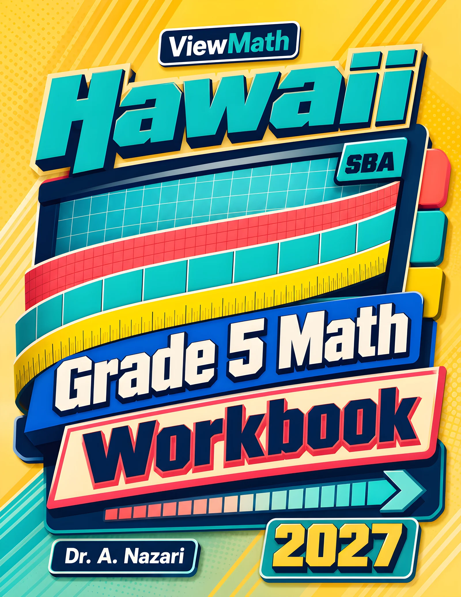 Hawaii SBA Grade 5 Math Workbook