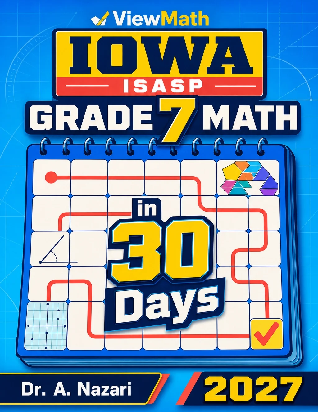 Iowa ISASP Grade 7 Math in 30 Days