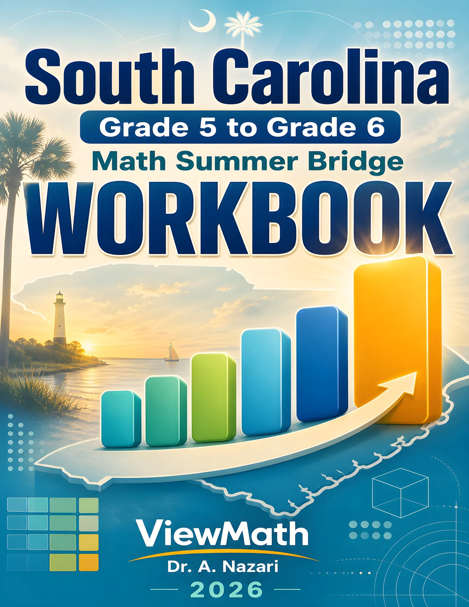 South Carolina SC READY Grade 5 Math Summer Bridge Workbook