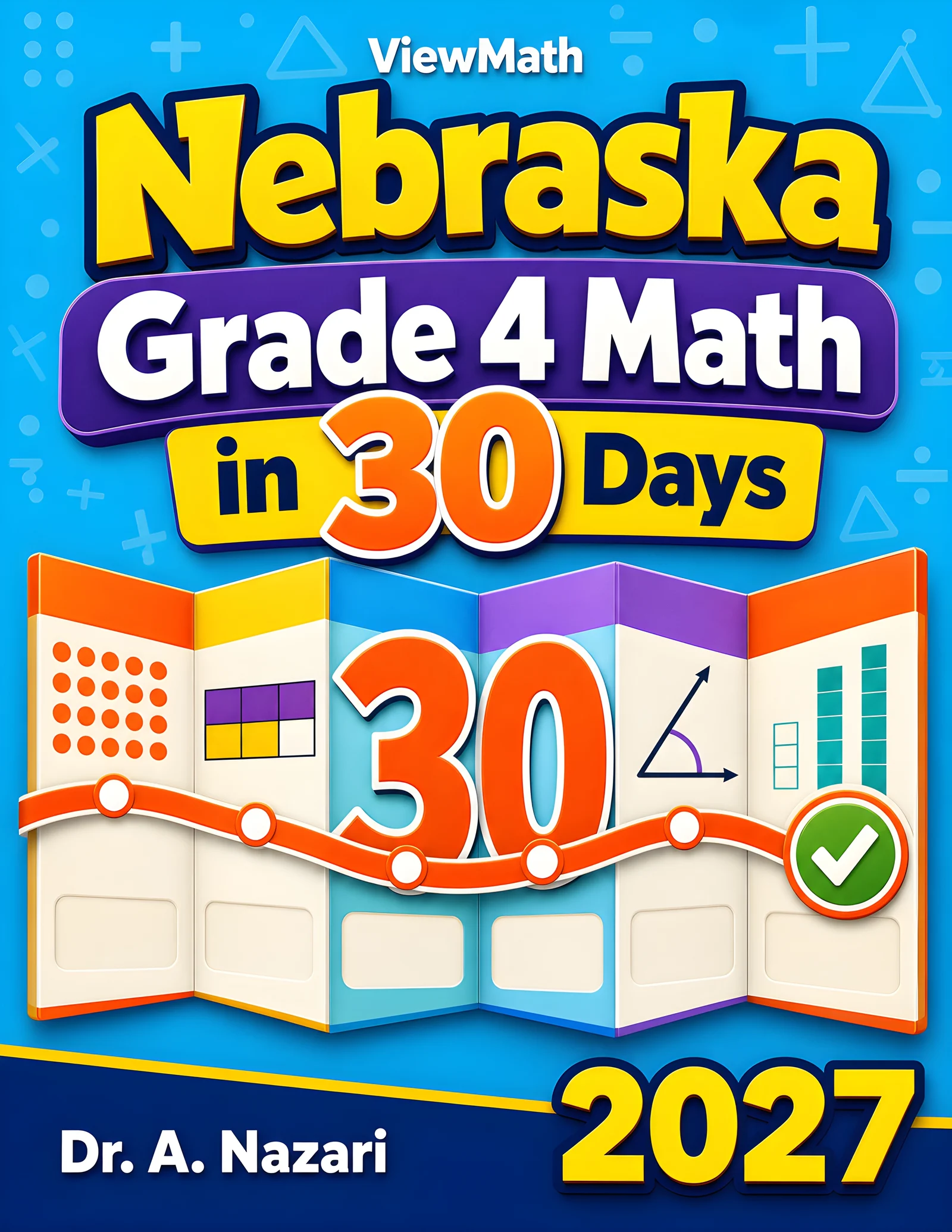 Nebraska NSCAS Grade 4 Math in 30 Days