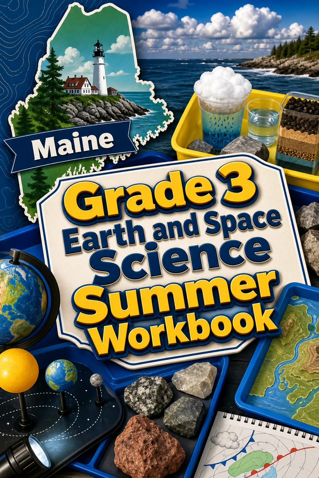 Maine Grade 3 Earth and Space Science Summer Workbook
