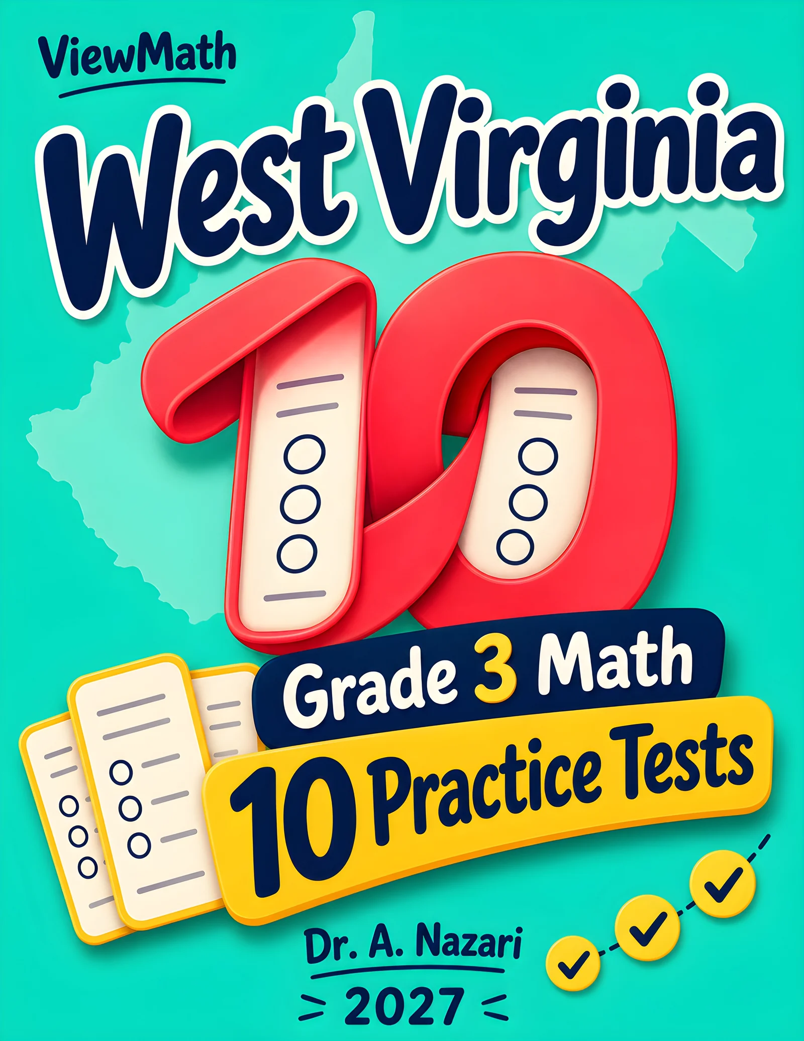 10 West Virginia WVGSA Grade 3 Math Practice Tests