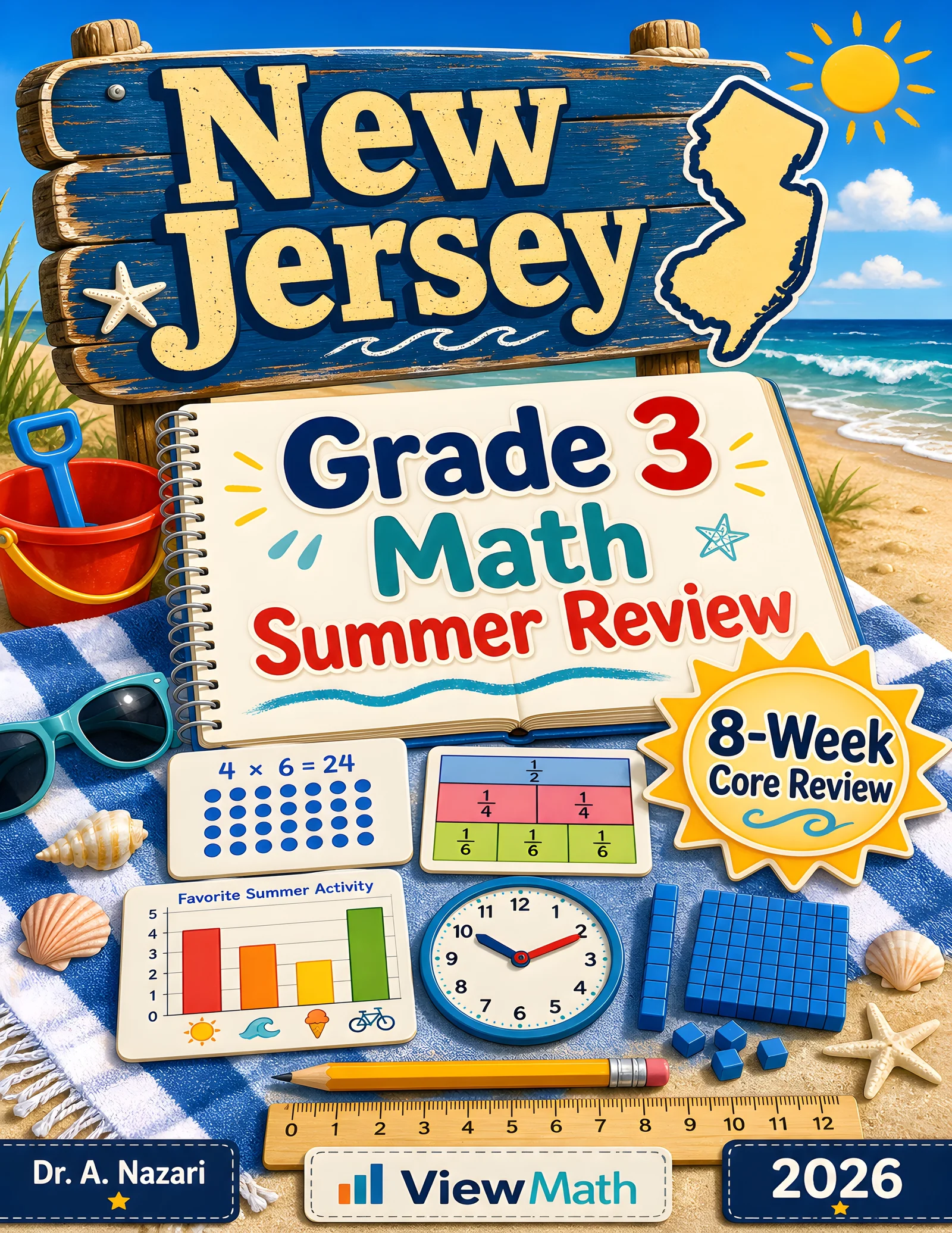 New Jersey NJSLA Grade 3 Math Summer Review