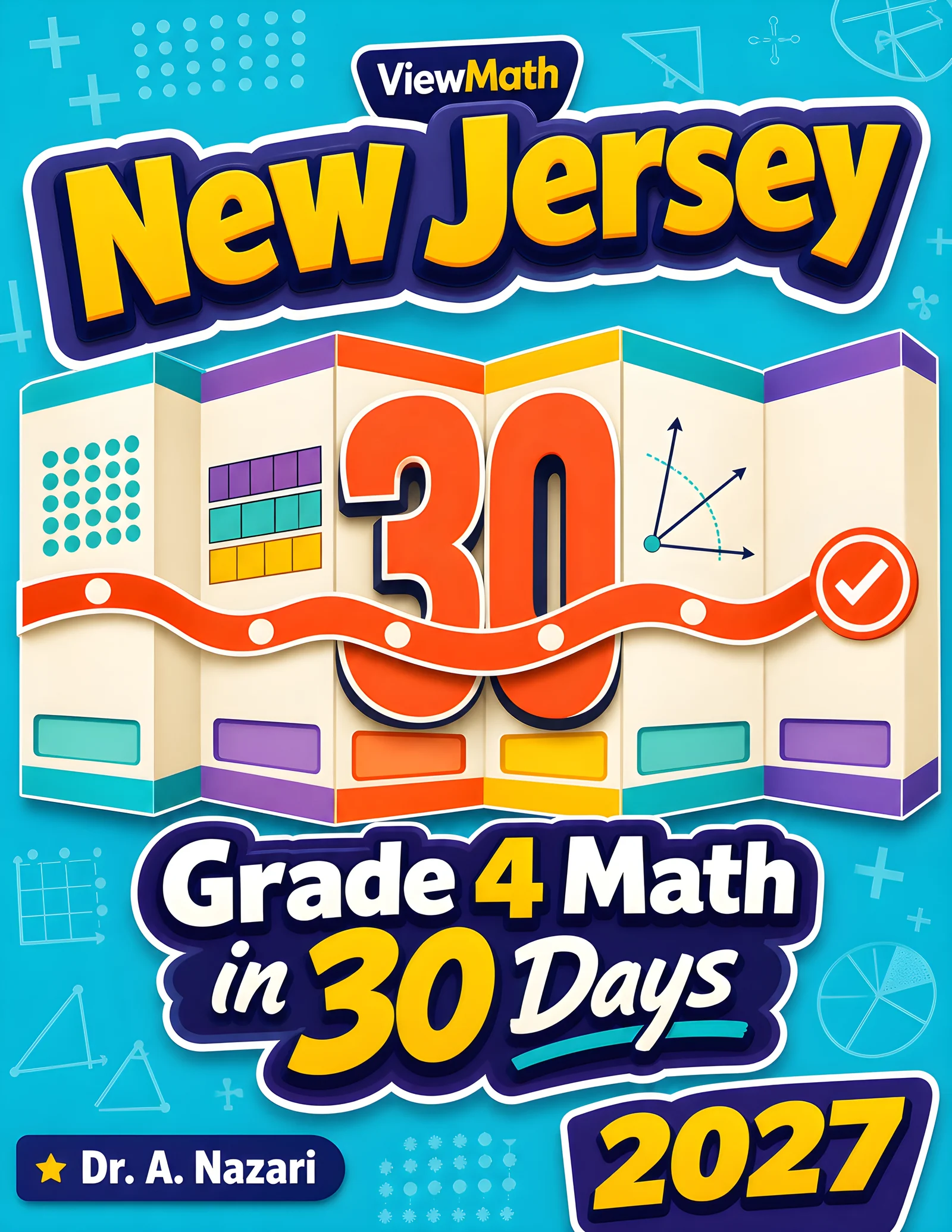 New Jersey NJSLA Grade 4 Math in 30 Days
