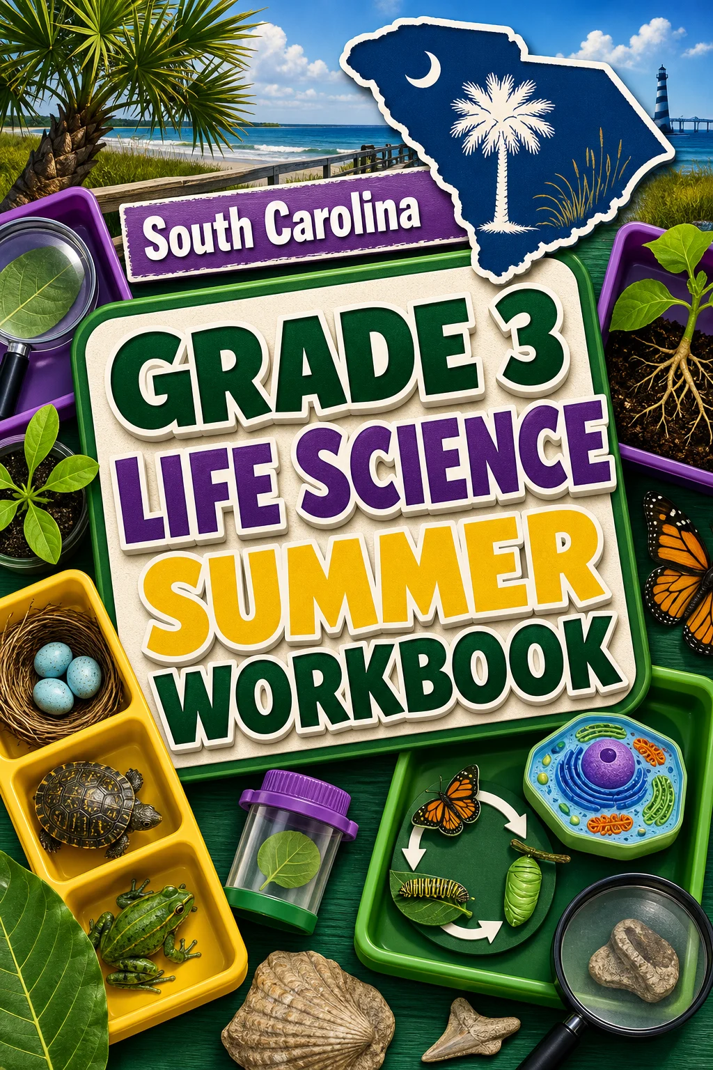 South Carolina Grade 3 Life Science Summer Workbook