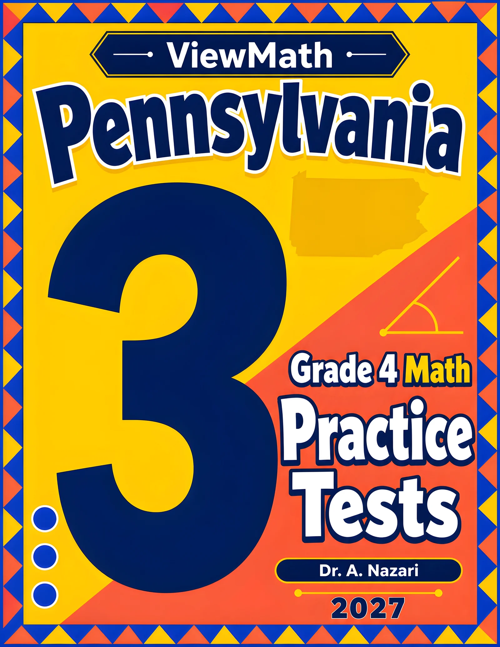 Pennsylvania PSSA Grade 4 Math Practice Tests Bundle: 25 Full-Length Tests