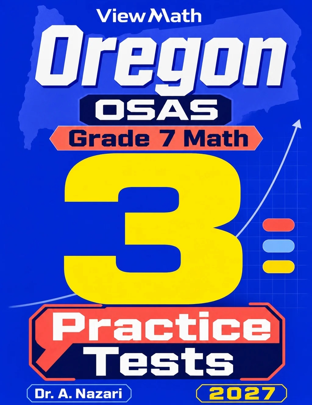 Oregon Grade 7 Math Practice Tests Bundle: 25 Unique Full-Length Tests