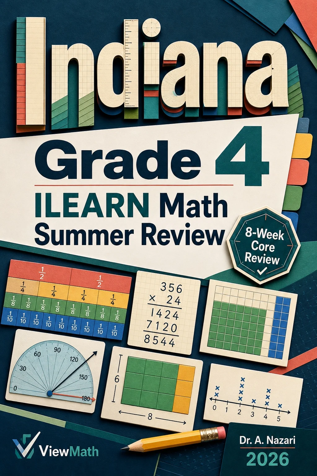 Indiana ILEARN Grade 4 Math Summer Review