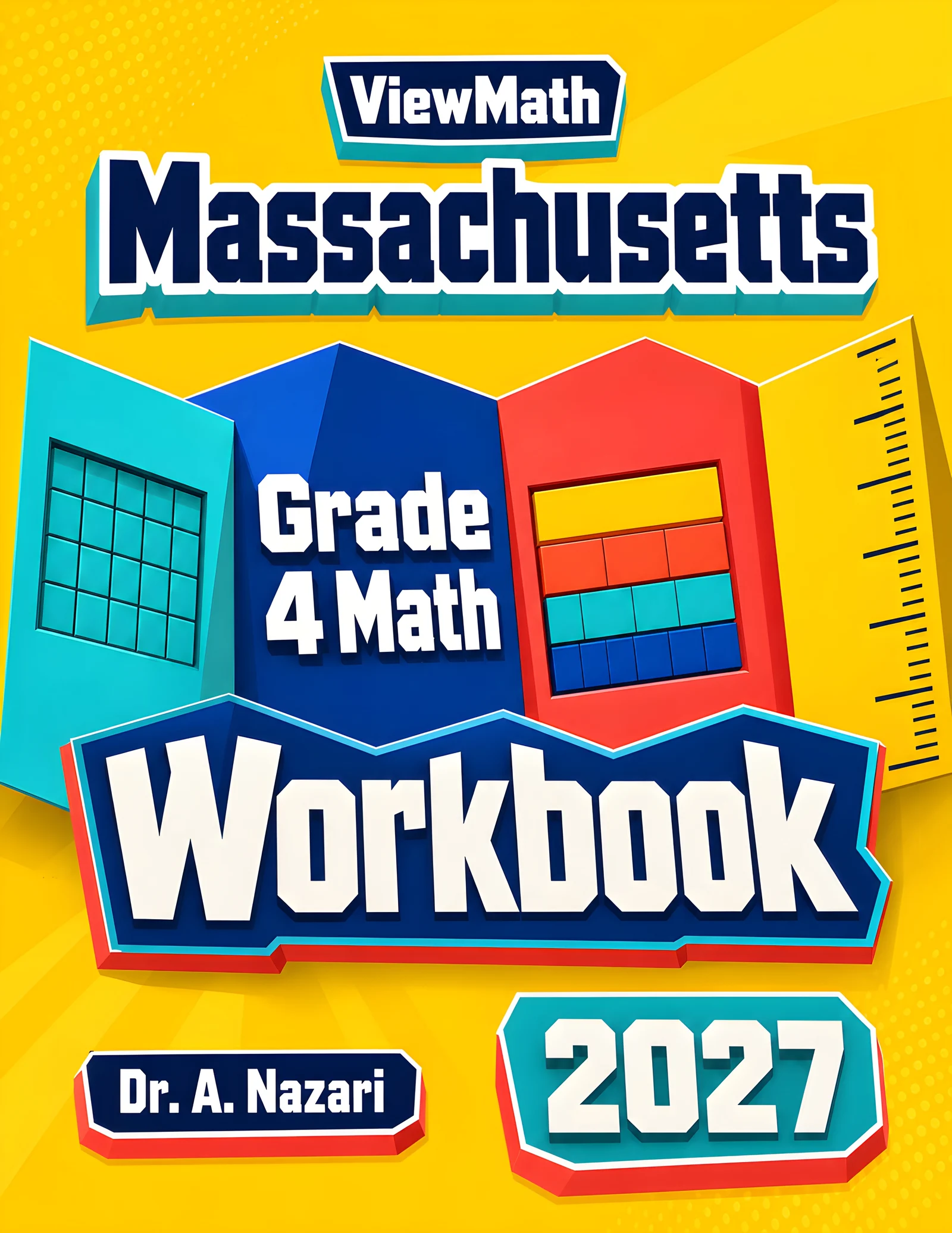 Massachusetts MCAS Grade 4 Math Workbook