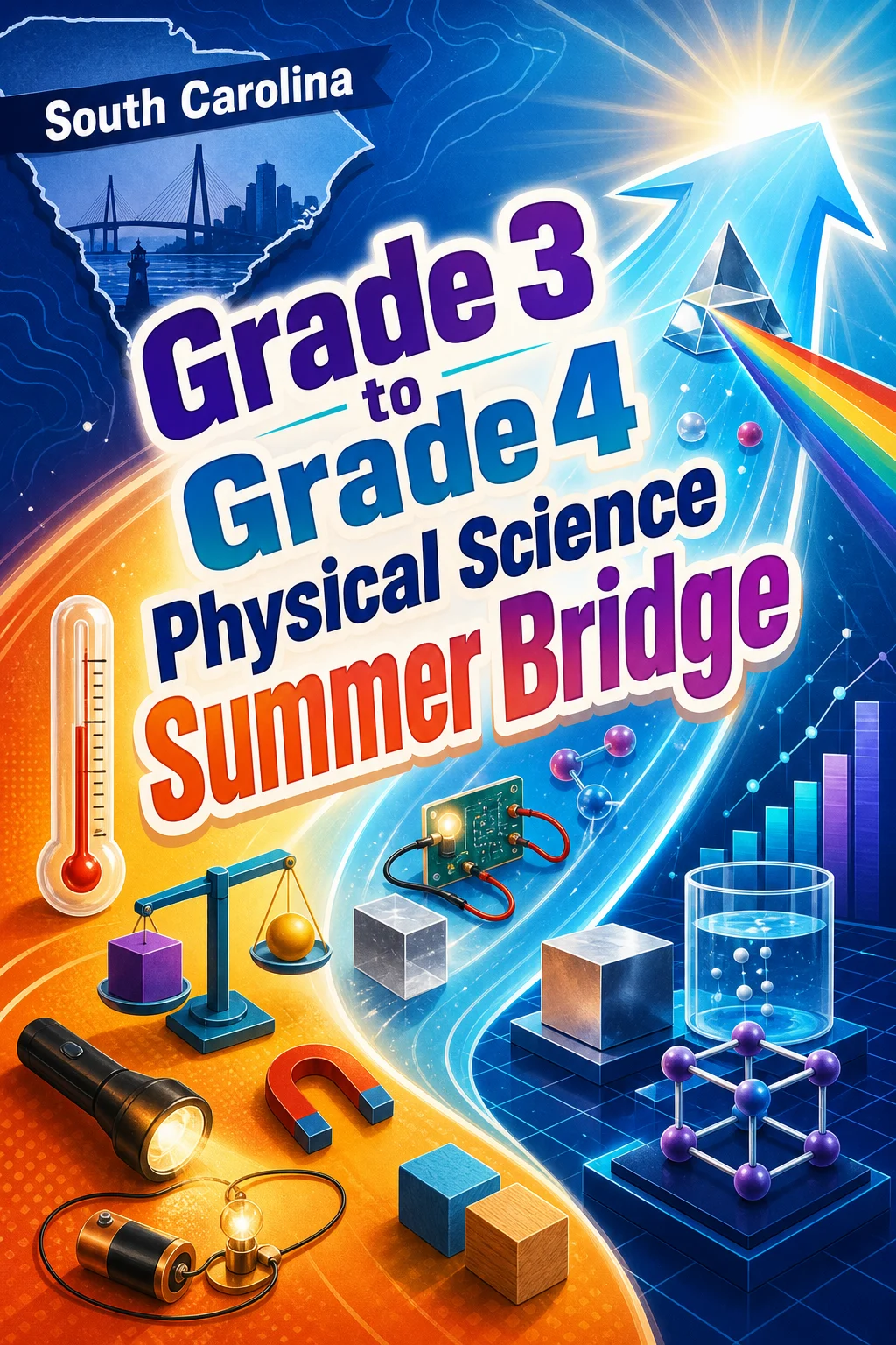 South Carolina Grade 3 to Grade 4 Physical Science Summer Bridge