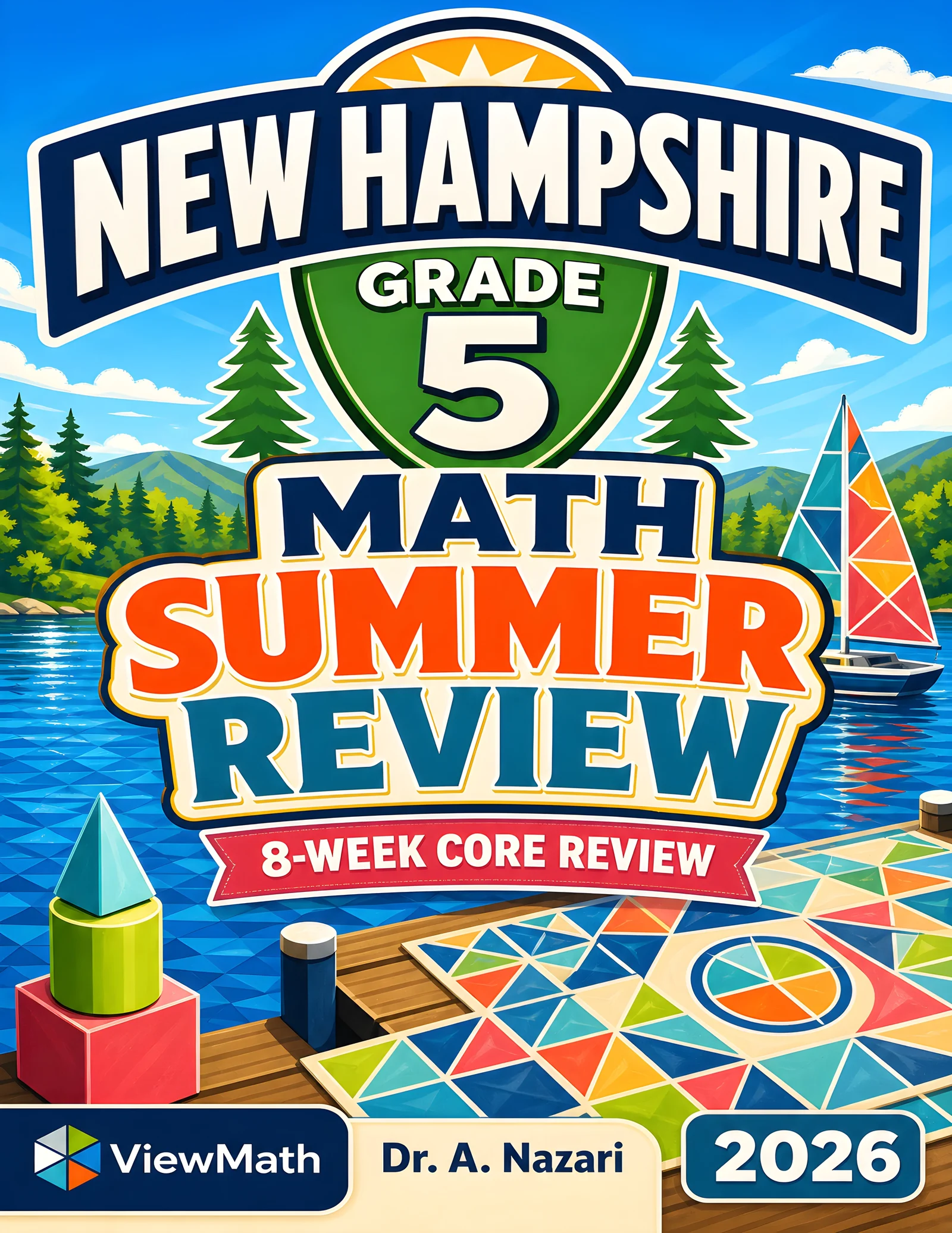 New Hampshire NH SAS Grade 5 Math Summer Review