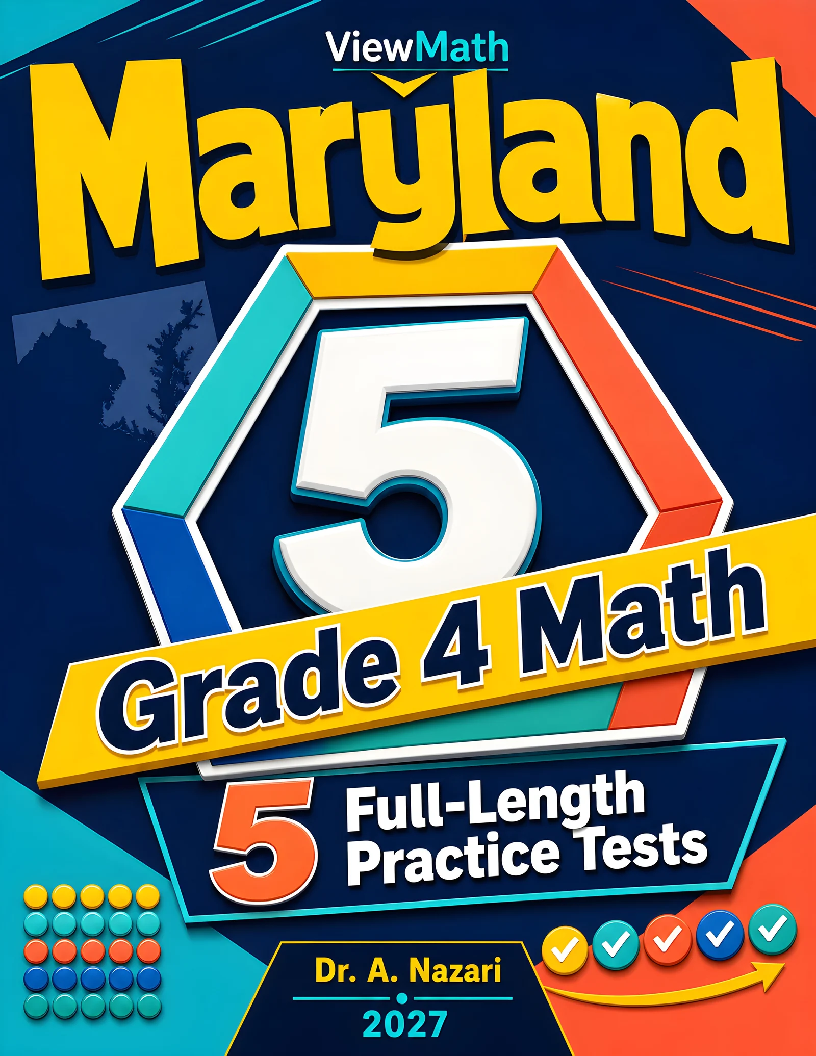 5 Full-Length Maryland MCAP Grade 4 Math Practice Tests