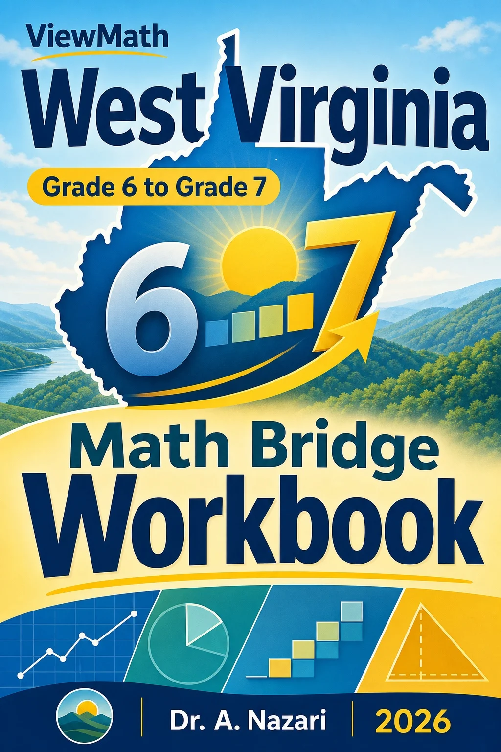 West Virginia WVGSA Grade 6 Math Summer Bridge Workbook