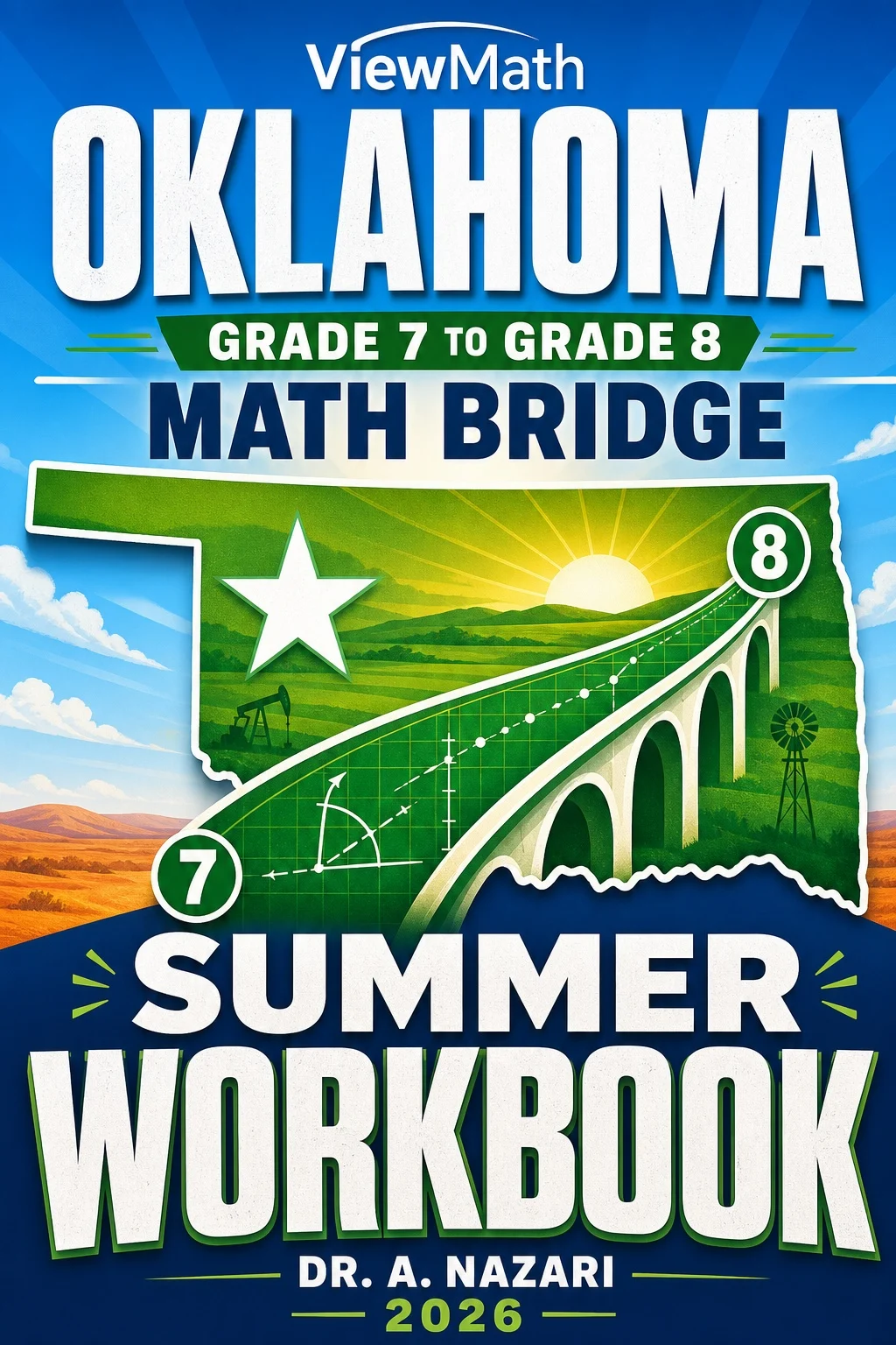 Oklahoma OSTP Grade 7 to Grade 8 Math Summer Bridge Workbook