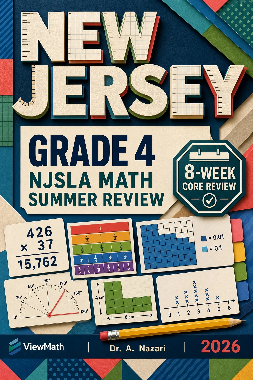 New Jersey NJSLA Grade 4 Math Summer Review