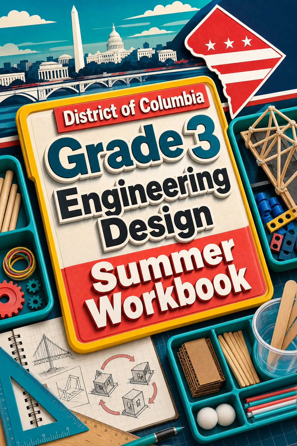 District Of Columbia Grade 3 Engineering Design Summer Workbook