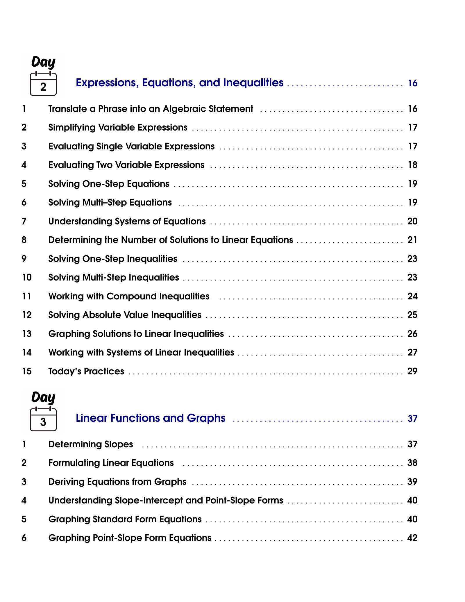 Representative ViewMath book learning or practice page