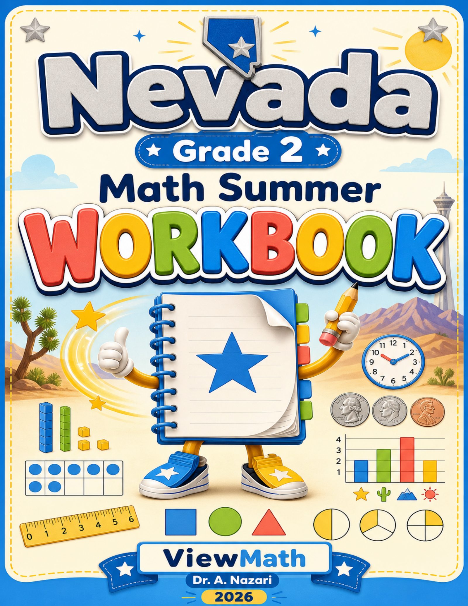 Nevada Grade 2 Math Summer Workbook