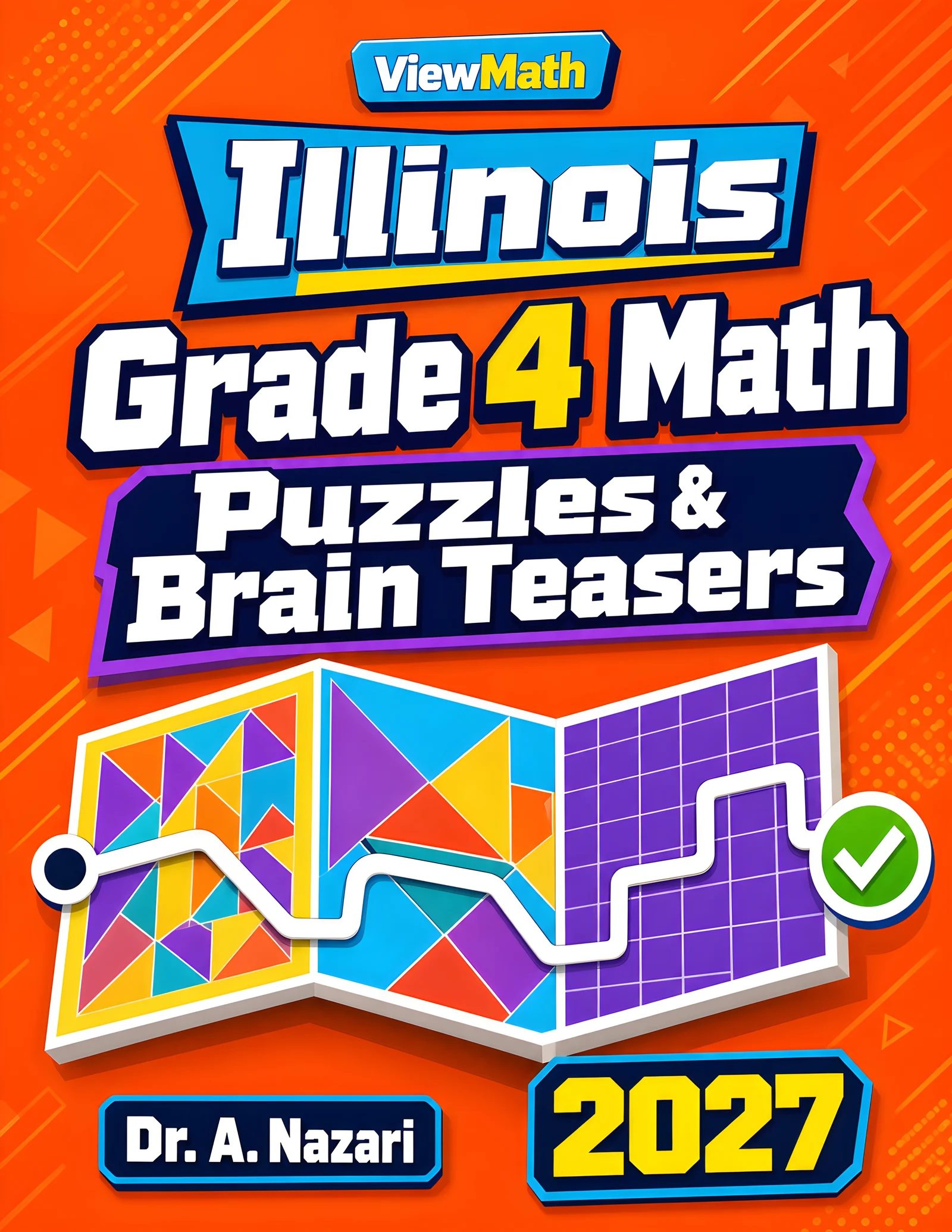 Illinois IAR Grade 4 Math Puzzles and Brain Teasers