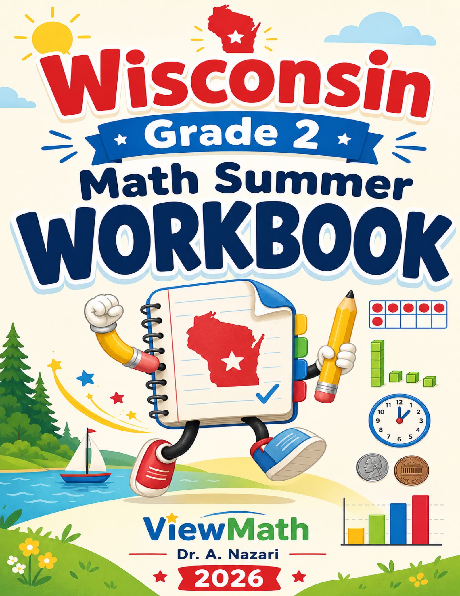 Wisconsin Grade 2 Math Summer Workbook
