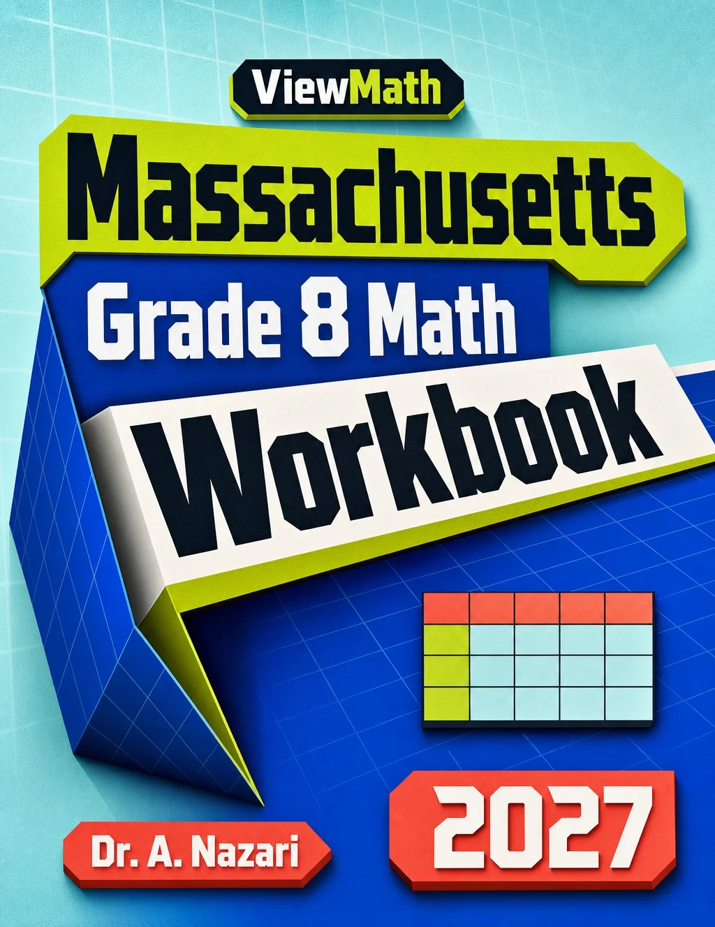 Massachusetts MCAS Grade 8 Math Workbook