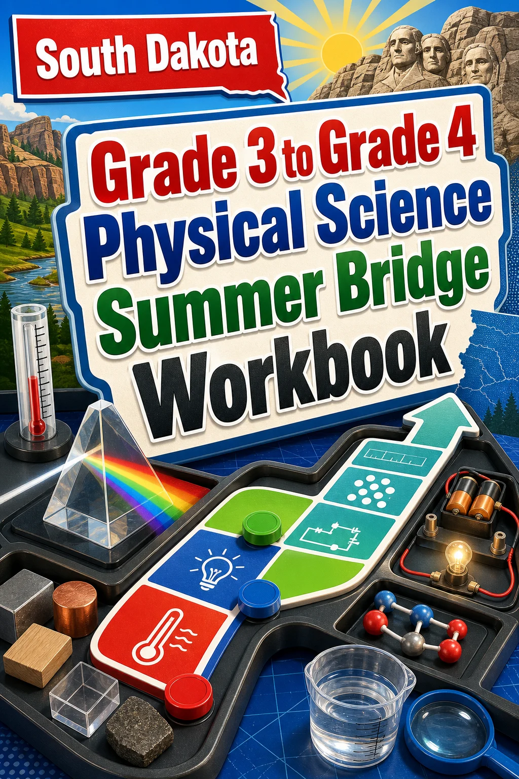 South Dakota Grade 3 to Grade 4 Physical Science Summer Bridge Workbook