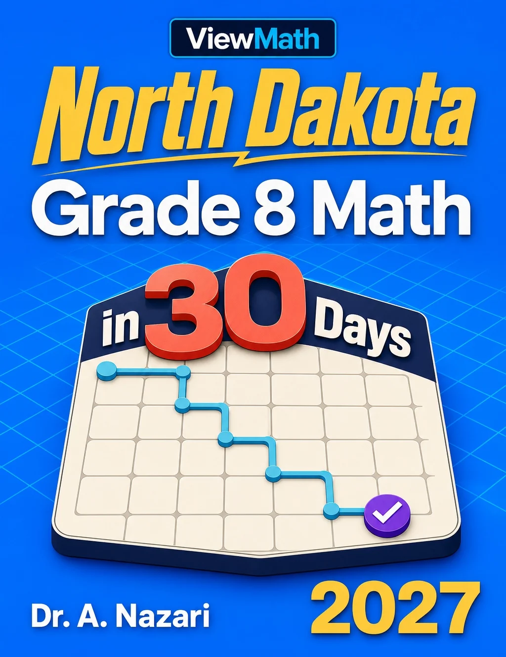 North Dakota NDSA Grade 8 Math in 30 Days