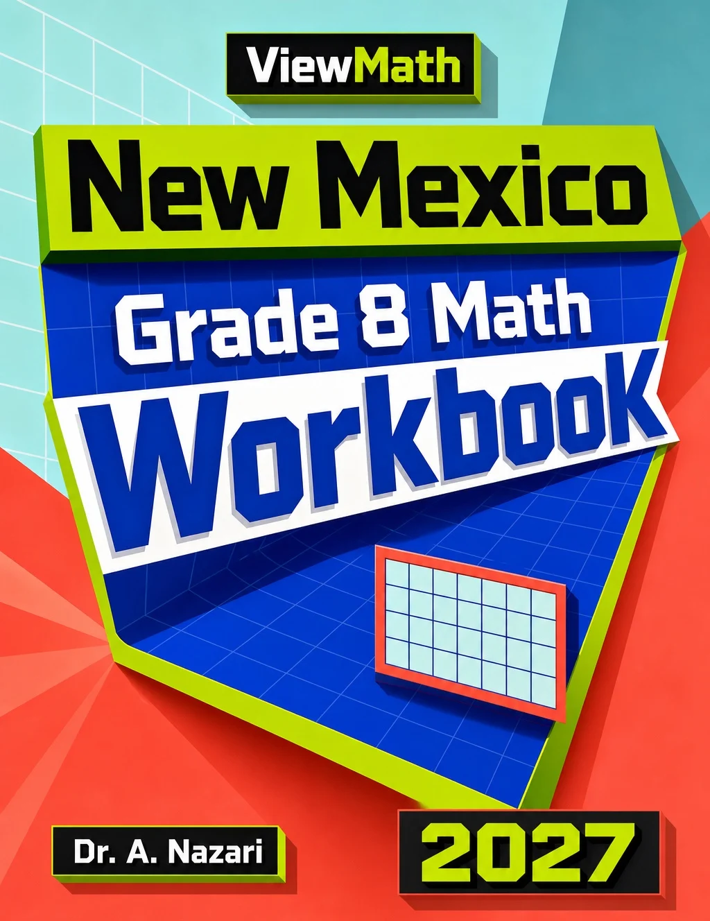 New Mexico NM-MSSA Grade 8 Math Workbook